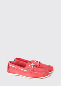 Aruba Boat Shoe - Coral