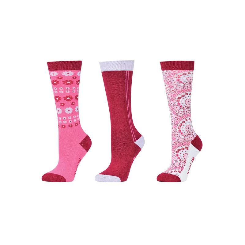 3 Pack Childs Socks - Pretty in Pink