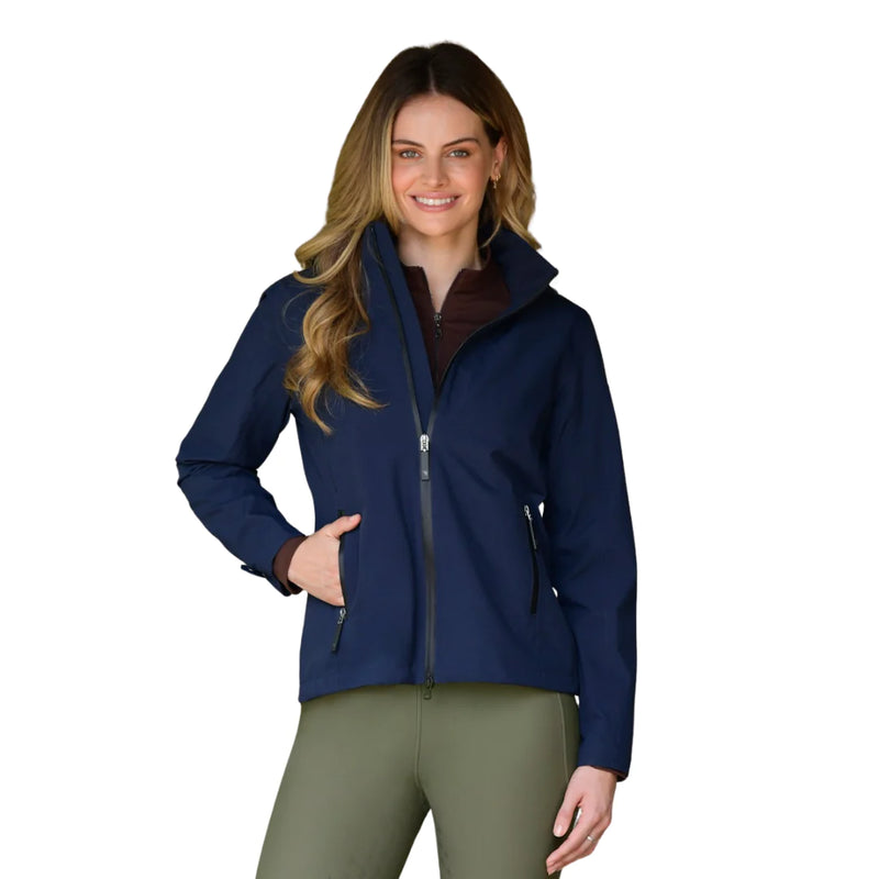 Seville Short Waterproof Jacket - Navy Iris