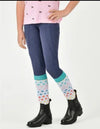 Carmen Childs Full Grip Tights - Denim