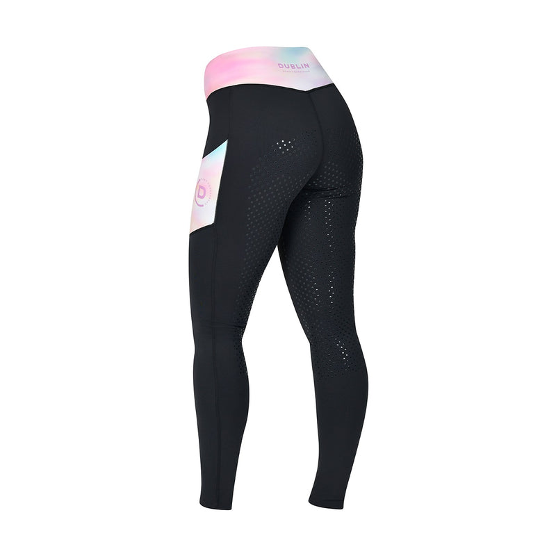 Everyday Riding Tights - Black/Pastel Cloud