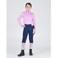 Kids Everyday Riding Tights - Naval Academy/Candy Floss