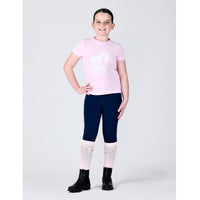 Kids Tilly Tee - Pink Tulle/Horse Girl