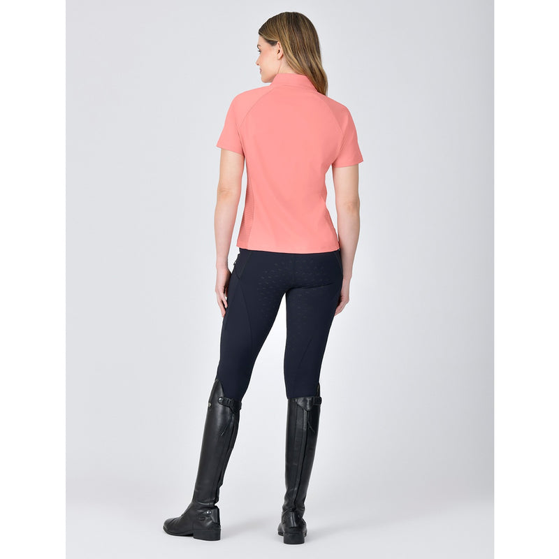 Rye Short Sleeve Riding Top - Mauve Glow