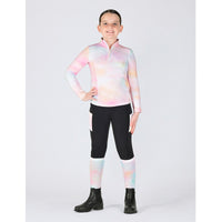 Kids Amy Airflow Mesh Panel Top - Pastel Cloud