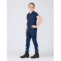 Kids Poppy Short Sleeve Polo Top - Naval Academy