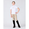 Kids Liza Lace Competition Top - White