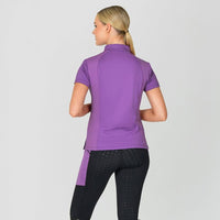 Jonty Short Sleeve Riding Top - Dewberry