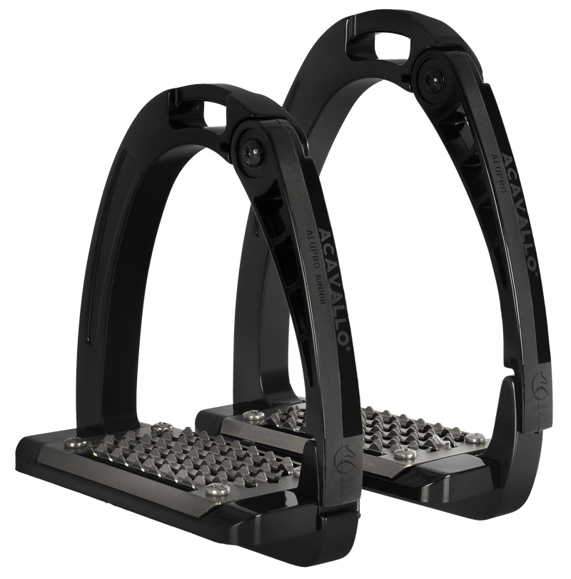 AluPro Safety Stirrups Junior - Black