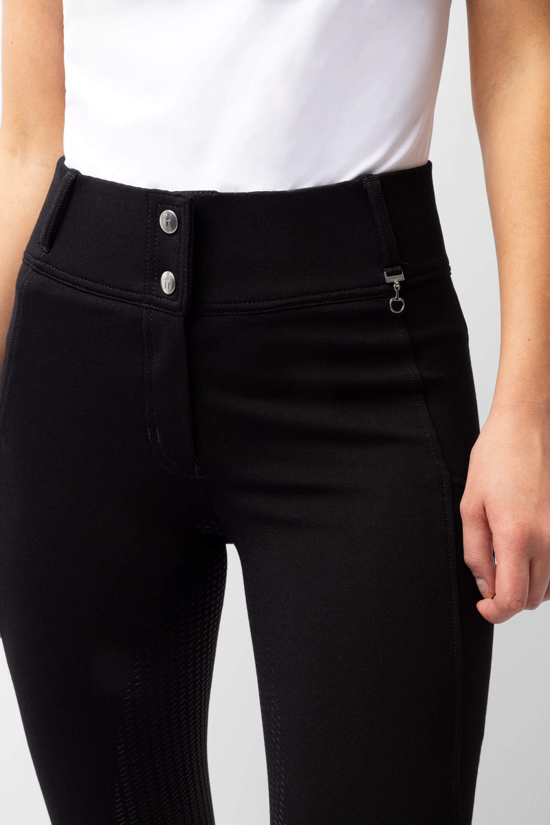 Mira Full Grip Breeches - Black