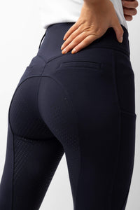 Mira Full Grip Breeches - Dark Blue