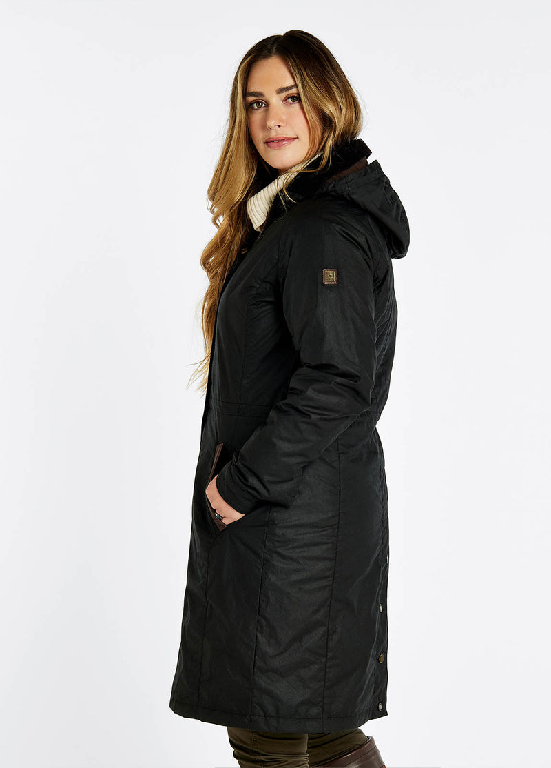 Redington Wax Cotton Coat - Black