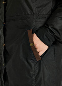 Redington Wax Cotton Coat - Black