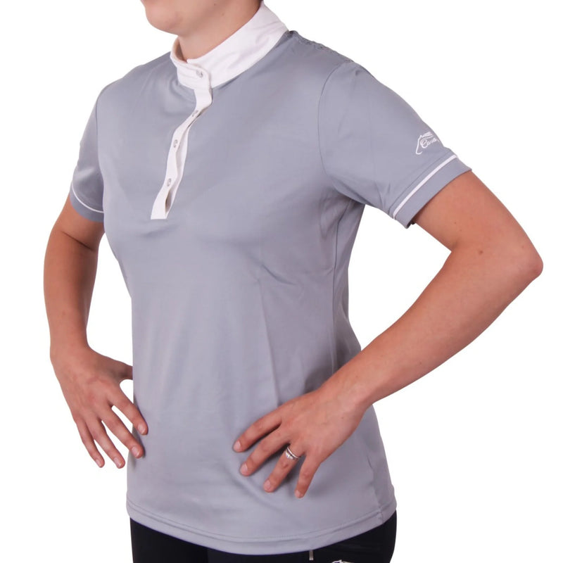 Competition Riding Shirt - Grey