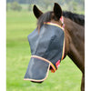 Buzz Away Fly Mask with Nose - Navy/Pink/Yellow