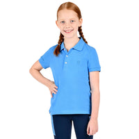 Darcy Short Sleeve Polo - Coastal Blue