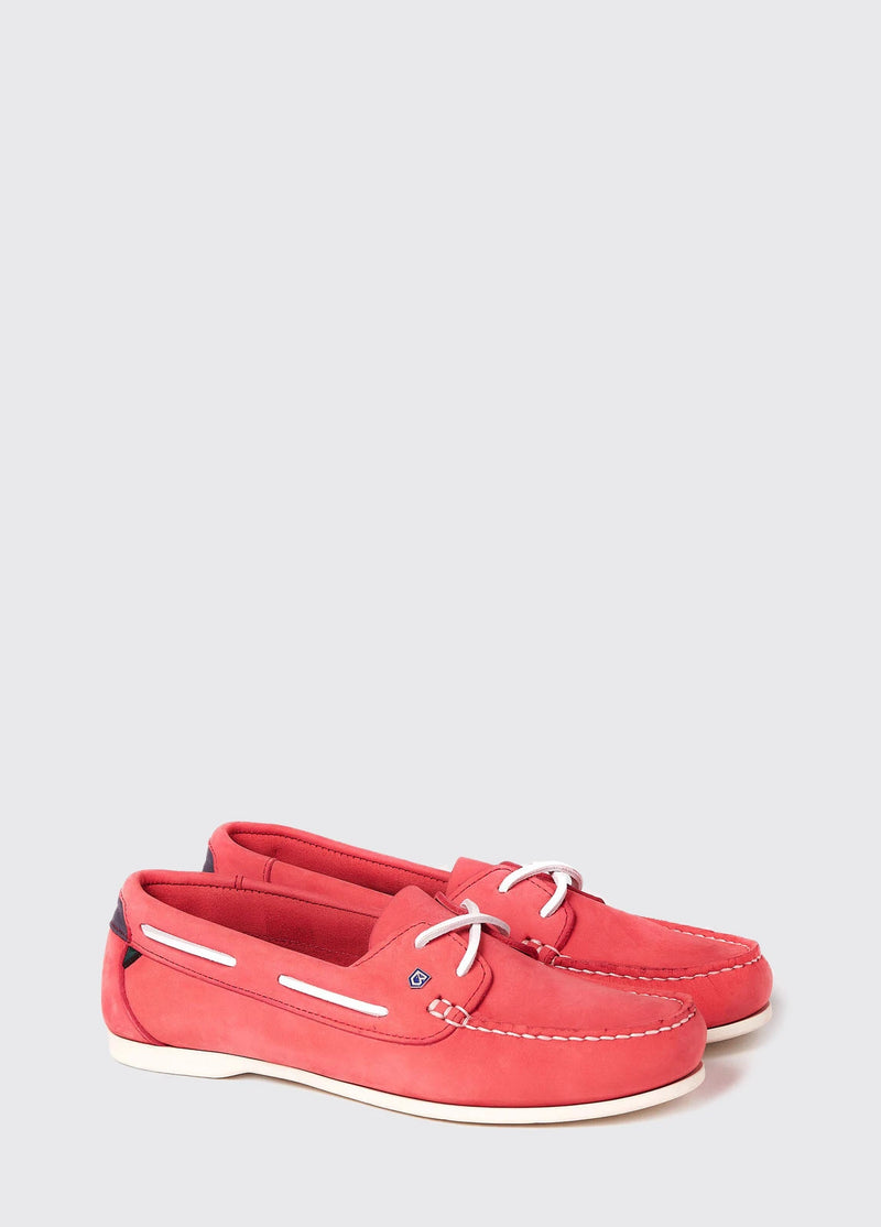 Aruba Boat Shoe - Coral