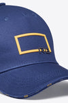 RG Print Baseball Cap - Royal Blue