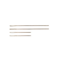 Stainless Steel Horse Plaiting Needles Extra Long - Pack of 2