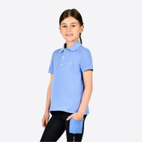 Darcy Short Sleeve Polo - Cornflower