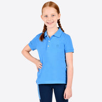 Darcy Short Sleeve Polo - Coastal Blue