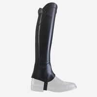 Lyra Mini Chaps with Elastic - Black