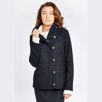 Bracken Tweed Jacket - Navy