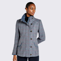 Bracken Tweed Jacket - Denim Haze