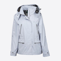 Brittany Trench Anorak - Silver