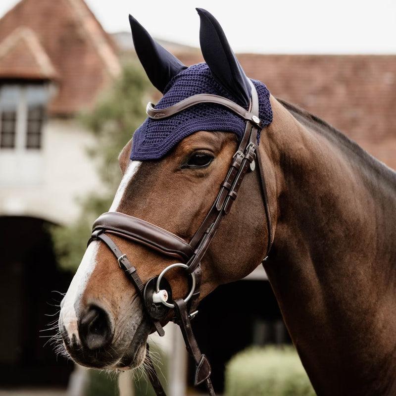 Wellington Fly Veil Earnet - Navy