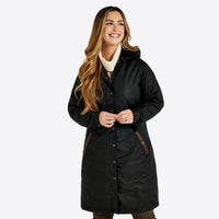 Redington Wax Cotton Coat - Black