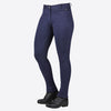 Childs Supa-Fit Pull On Gel Full Seat Jodhpurs - Navy