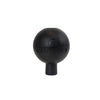 Lead & Wall Protection Rubber Ball Black 11.5cm