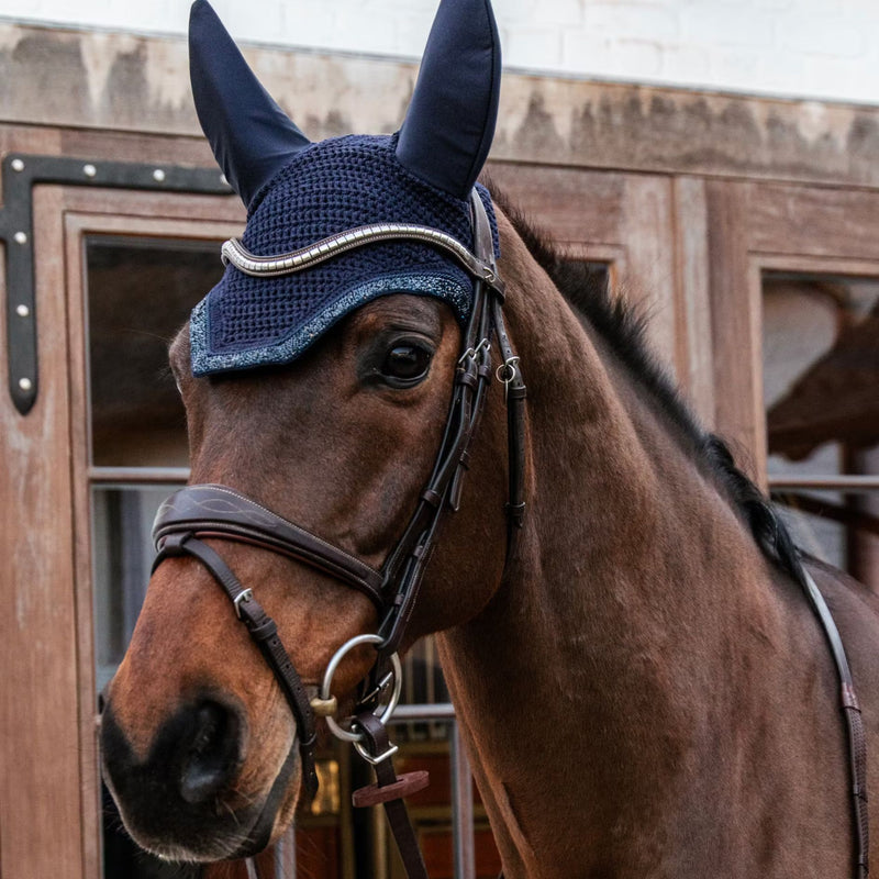 Wellington Soundless Glitter Stone Fly Veil - Navy