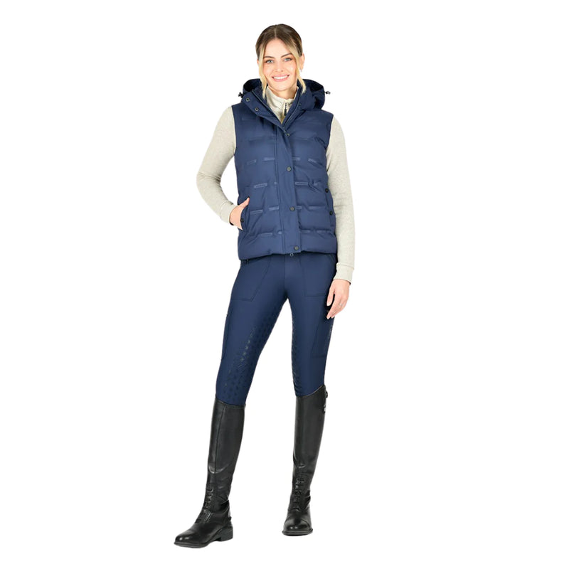 Hapur Heat Seal Quilted Vest - Navy Iris