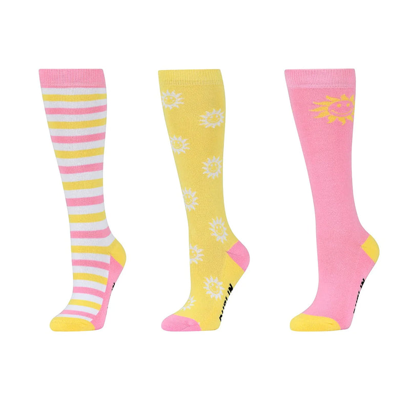 3 Pack Childs Socks - Sunshine