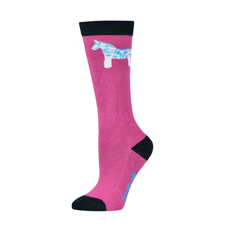 Single Pack Childs Socks - White Pony