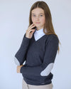 Clementine Cashmere Pullover - Charcoal