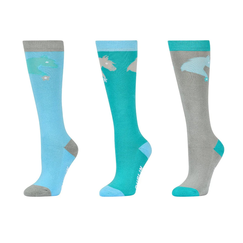 3 Pack Childs Socks - Pony