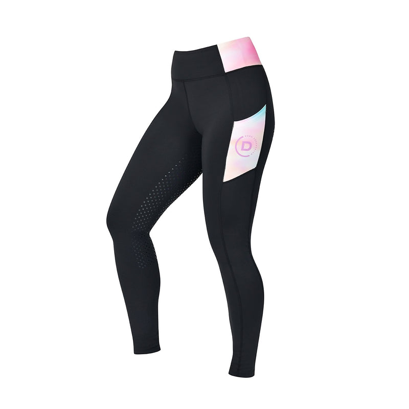 Everyday Riding Tights - Black/Pastel Cloud