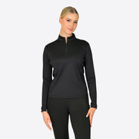 Sally Sunsmart Long Sleeve Top - Black