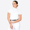 Matilda Mesh Detail Competition Top - White