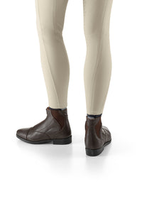 Taurus Front Zip Short Riding Boots - Brown