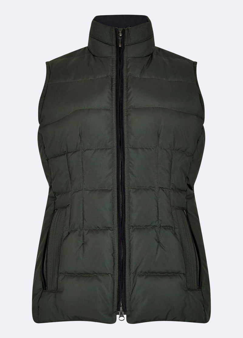 Spiddal Quilted Gilet - Spruce