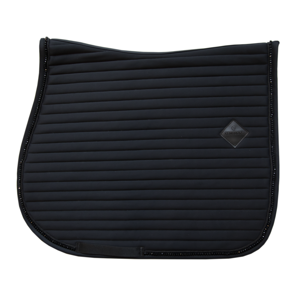 Jumping Saddle Pad Pearls - Black